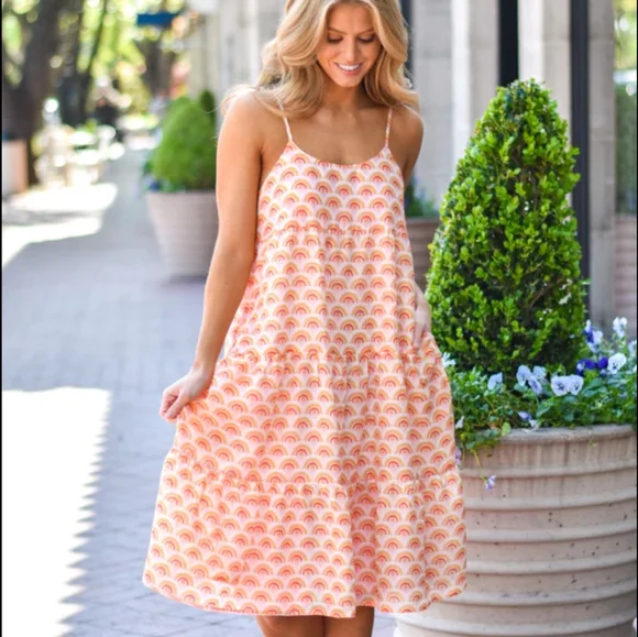 J Marie Dresses | J Marie Summer Midi Dress Size S | Color: White | Size: S | Morganavelina's Closet